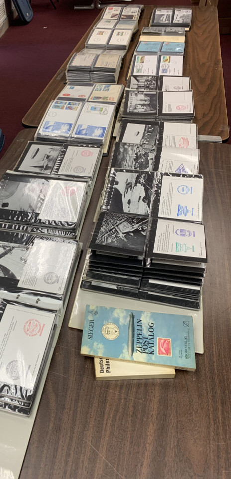 AIRSHIP COMMEMORATIVE COVERS, POSTAL CARDS, AND MORE – 426069