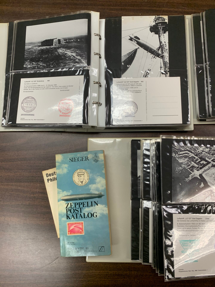 AIRSHIP COMMEMORATIVE COVERS, POSTAL CARDS, AND MORE – 426069