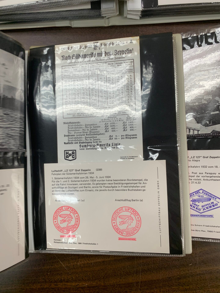 AIRSHIP COMMEMORATIVE COVERS, POSTAL CARDS, AND MORE – 426069