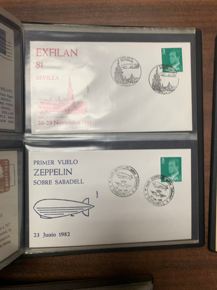 AIRSHIP COMMEMORATIVE COVERS, POSTAL CARDS, AND MORE – 426069