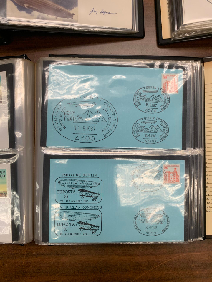 AIRSHIP COMMEMORATIVE COVERS, POSTAL CARDS, AND MORE – 426069