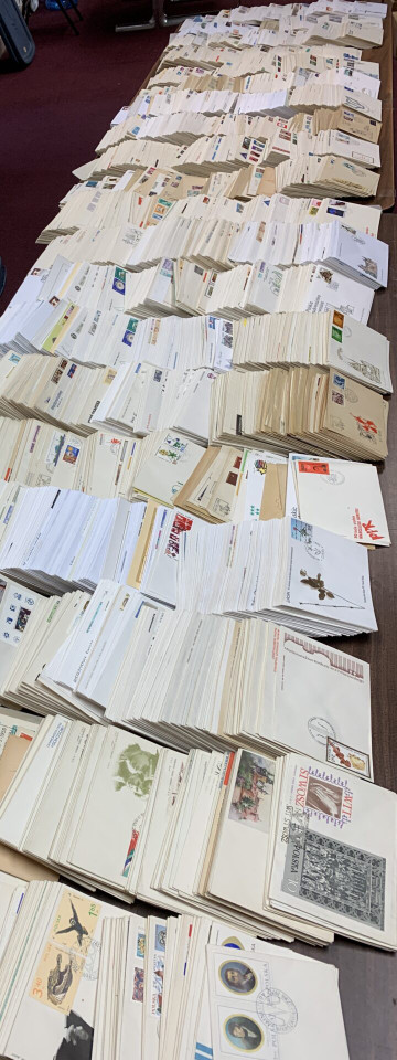 POLAND 8,000-9,000 First Day Covers, 1955-2000s, Cacheted and Unaddressed