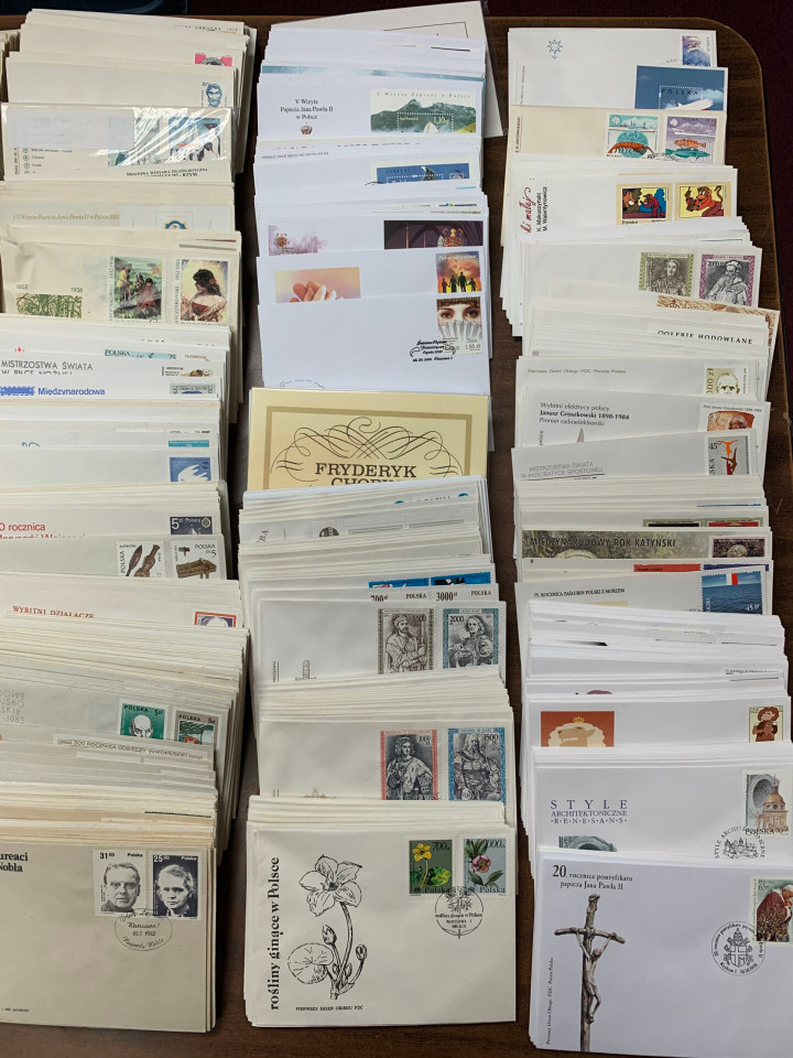 POLAND – FIRST DAY COVERS 1955-2000s – 426086