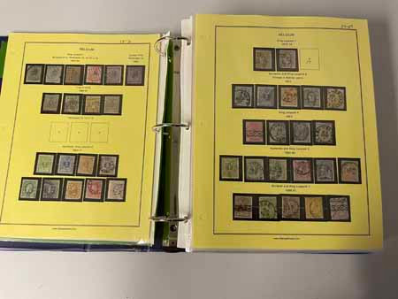 TWO BELGIUM ALBUMS AND MYSTIC HERITAGE US PRESIDENTS AND FIRST LADIES COLLECTIONS - 900203