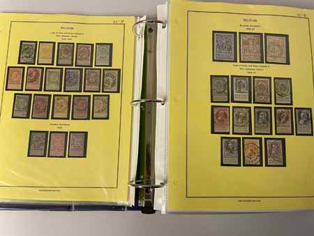 TWO BELGIUM ALBUMS AND MYSTIC HERITAGE US PRESIDENTS AND FIRST LADIES COLLECTIONS - 900203