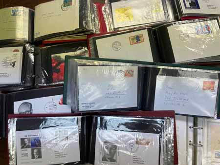 GERMANY COLLECTION OF COVERS AND STAMPS - 900208