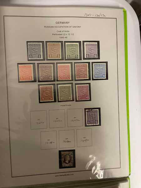 Saar and German Democratic Republic Instant Collections - 900212