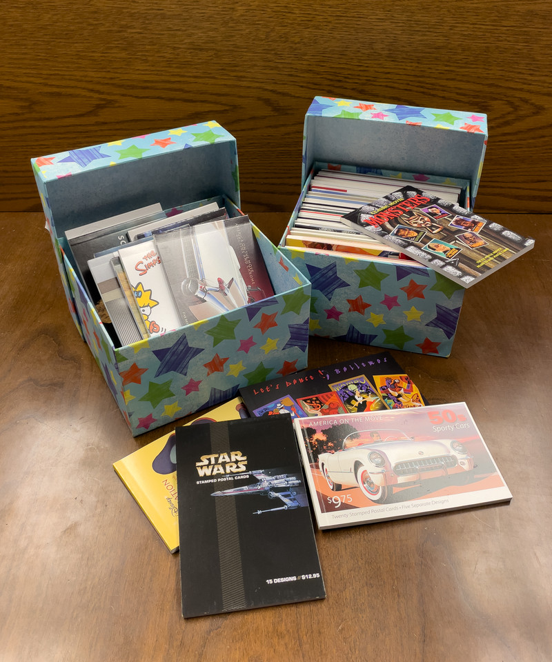 Two crates of US Postal Cards, Postal Stationary, Reply Cards and More - 824174