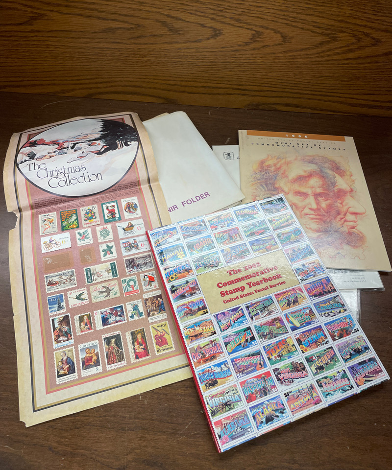 FOUR Cartons of US and Worldwide Stamps and Postal Stationary, Albums and More - 824218