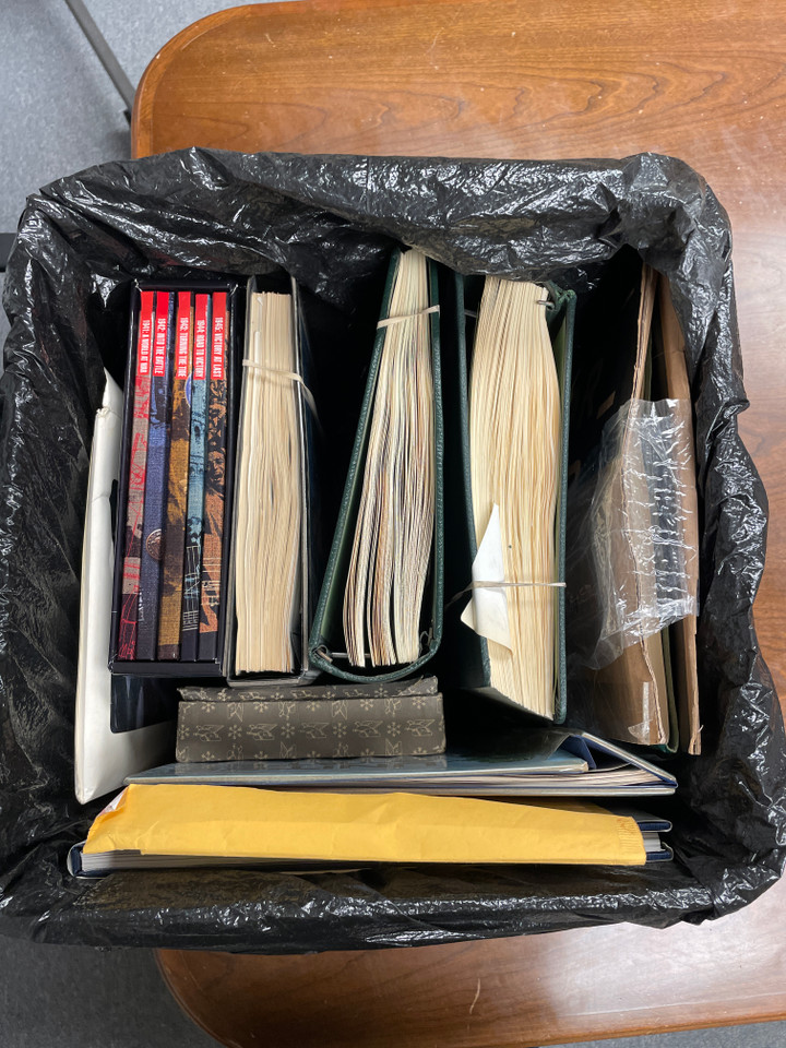 Two Cartons Neatly Packed with US Stamps, Covers, Plate Blocks, Sheets, Albums, Books and More - 824224