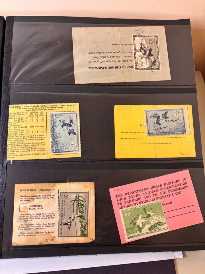 DUCKS, TURKEYS, AND BOATS - Federal and State Wildlife Stamps Plus Coast Guard Boating Issues – 426092