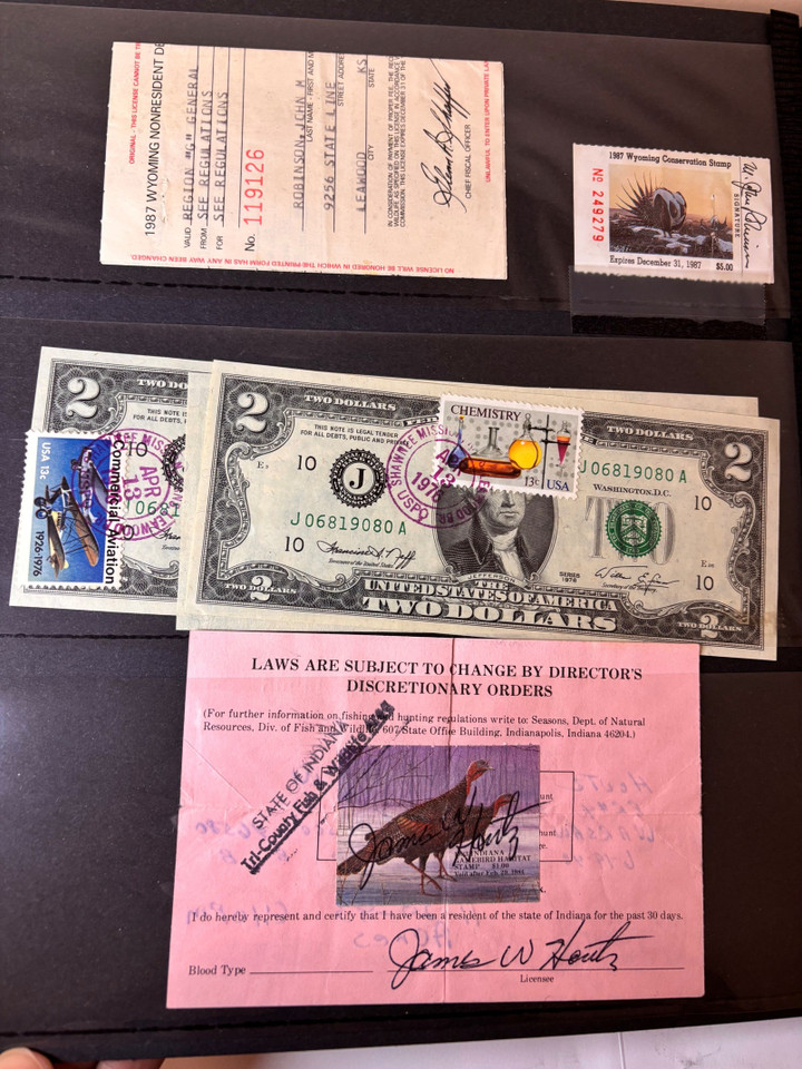 DUCKS, TURKEYS, AND BOATS - Federal and State Wildlife Stamps Plus Coast Guard Boating Issues – 426092
