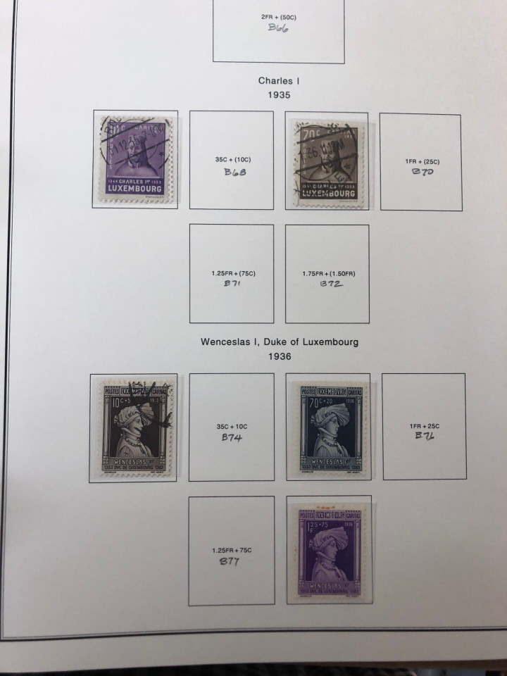 LUXEMBOURG - Over 1,000 Issues, Classics Through Early Teens, Strong Back-of-Book – 426539