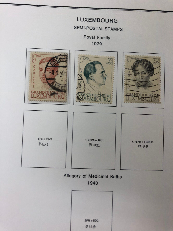LUXEMBOURG - Over 1,000 Issues, Classics Through Early Teens, Strong Back-of-Book – 426539