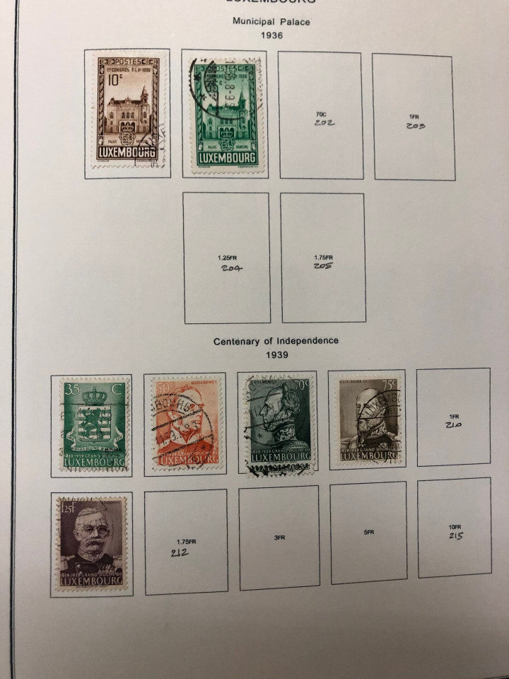LUXEMBOURG - Over 1,000 Issues, Classics Through Early Teens, Strong Back-of-Book – 426539