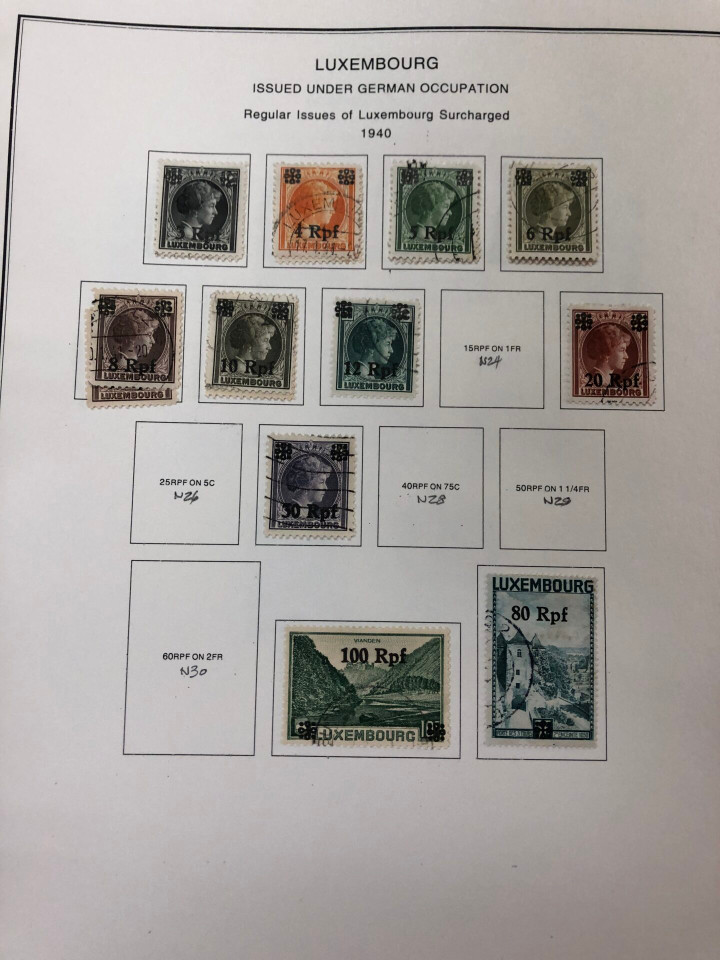 LUXEMBOURG - Over 1,000 Issues, Classics Through Early Teens, Strong Back-of-Book – 426539