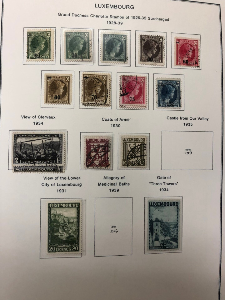 LUXEMBOURG - Over 1,000 Issues, Classics Through Early Teens, Strong Back-of-Book – 426539