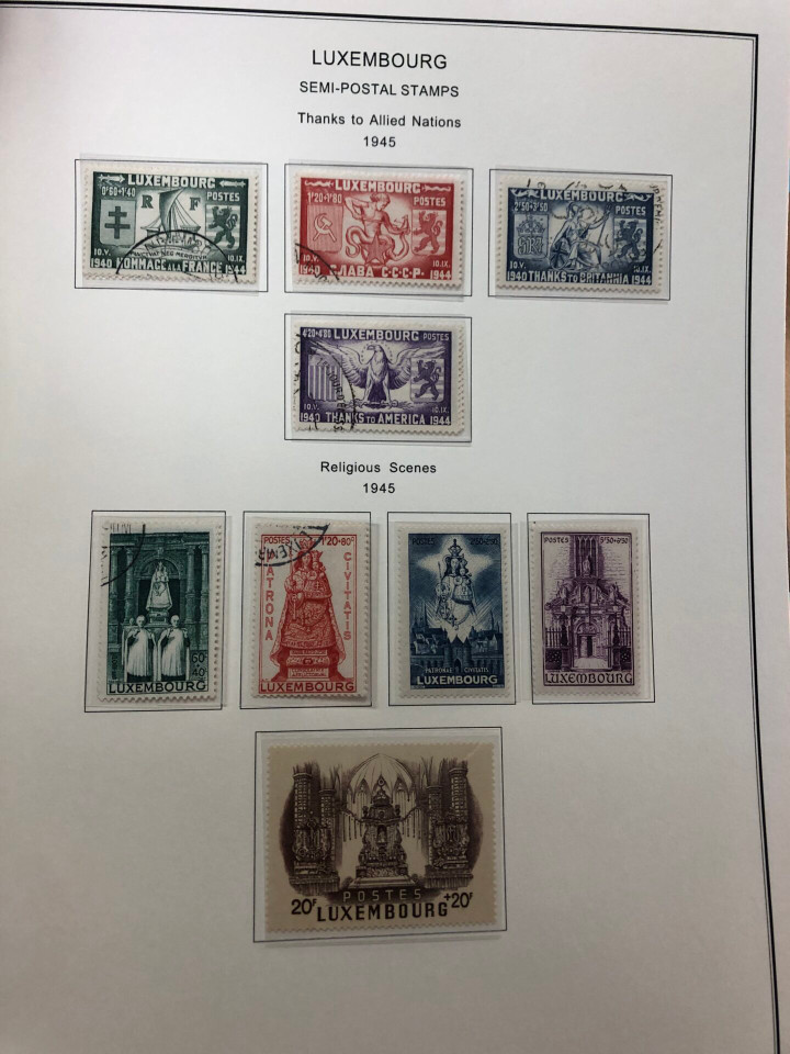 LUXEMBOURG - Over 1,000 Issues, Classics Through Early Teens, Strong Back-of-Book – 426539