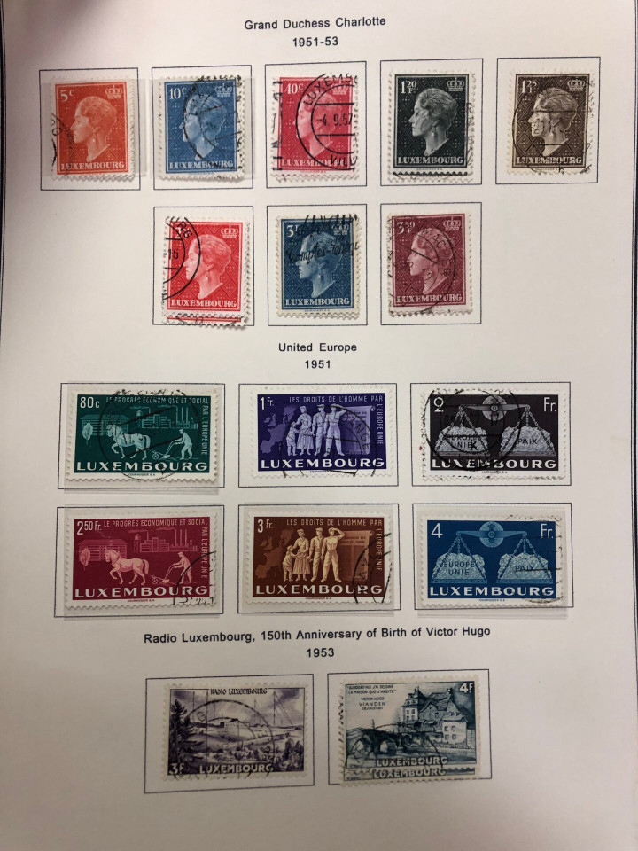 LUXEMBOURG - Over 1,000 Issues, Classics Through Early Teens, Strong Back-of-Book – 426539