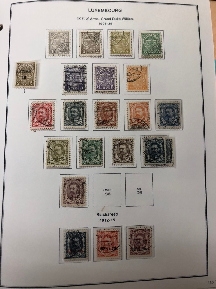 LUXEMBOURG - Over 1,000 Issues, Classics Through Early Teens, Strong Back-of-Book – 426539