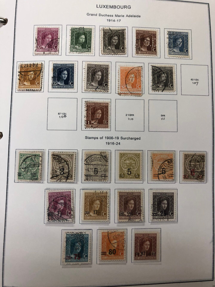 LUXEMBOURG - Over 1,000 Issues, Classics Through Early Teens, Strong Back-of-Book – 426539