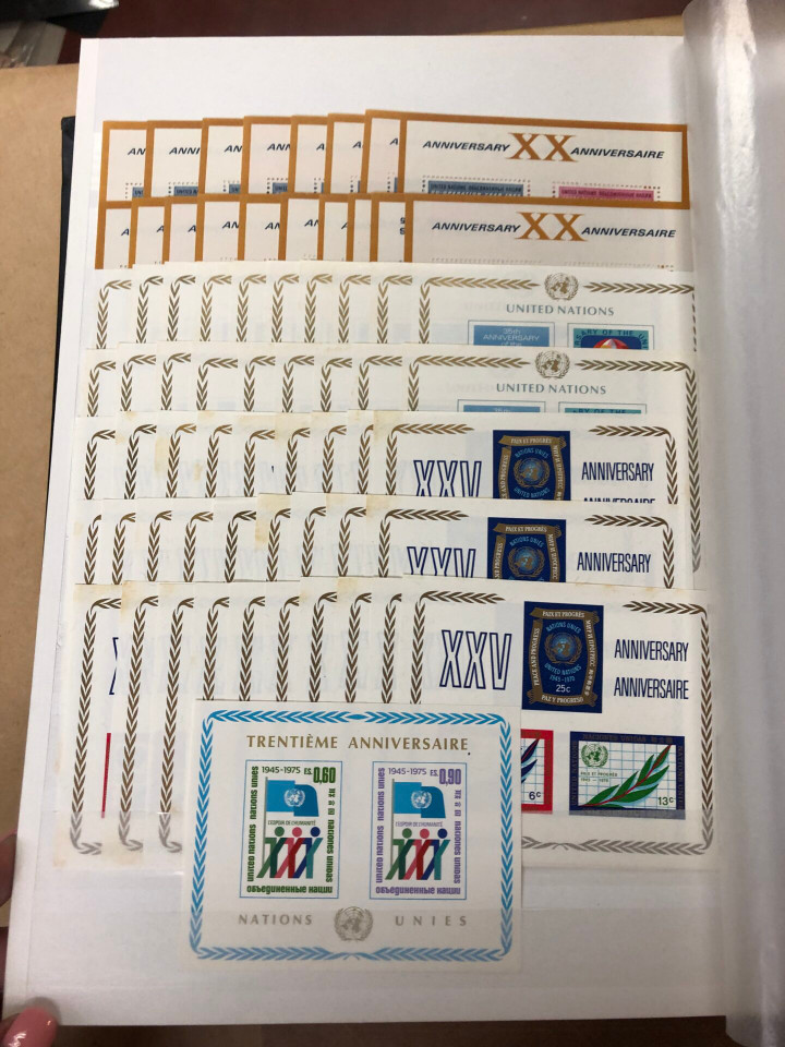 UNITED NATIONS - Nearly 3,000 Mint Modern Issues, New York Geneva and Vienna – 426504