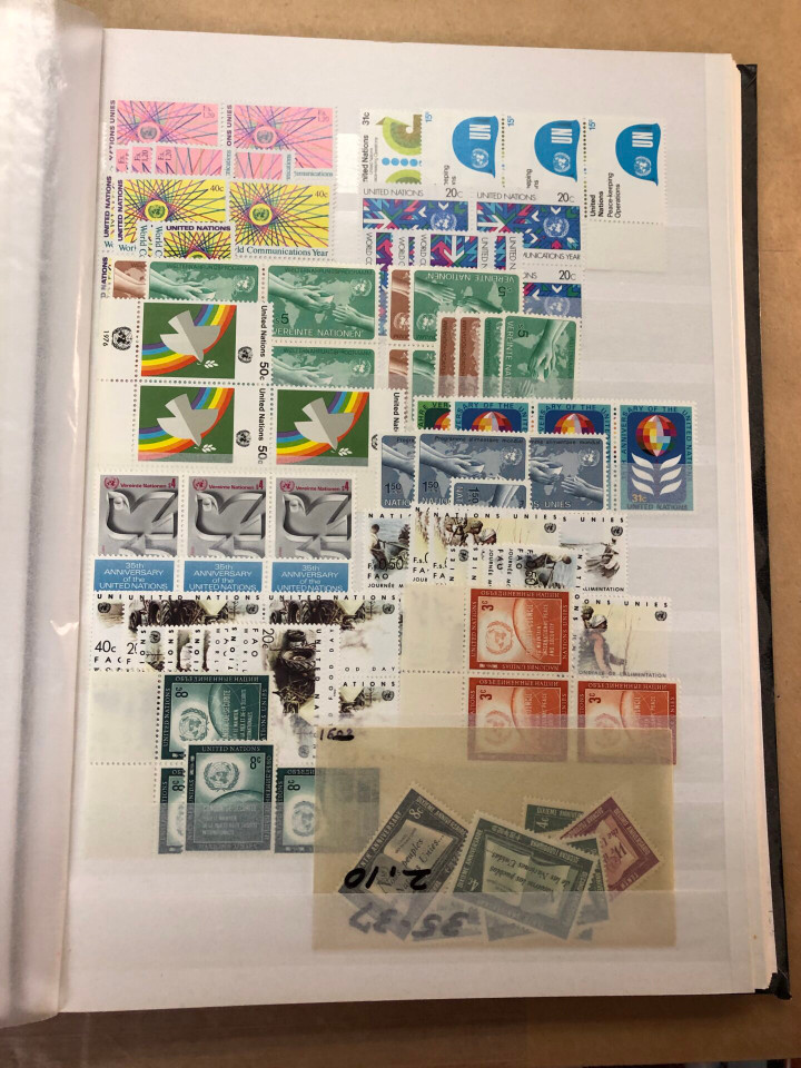 UNITED NATIONS - Nearly 3,000 Mint Modern Issues, New York Geneva and Vienna – 426504