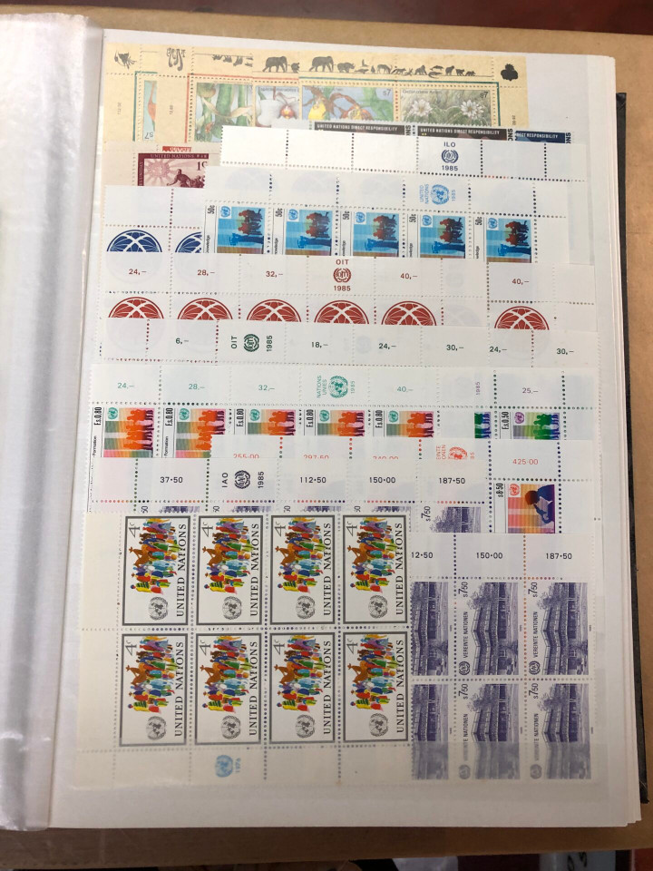 UNITED NATIONS - Nearly 3,000 Mint Modern Issues, New York Geneva and Vienna – 426504