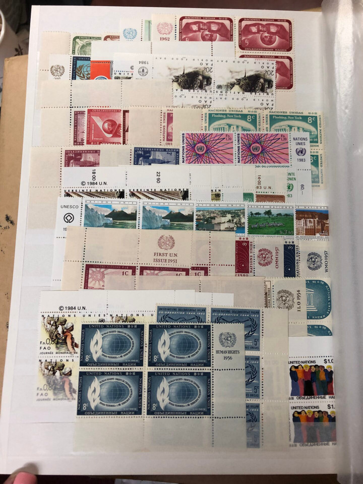 UNITED NATIONS - Nearly 3,000 Mint Modern Issues, New York Geneva and Vienna – 426504