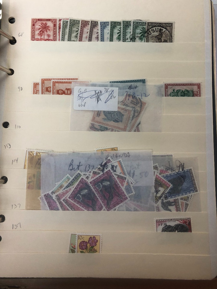 INTERNATIONAL SELECTION - Nearly 2,000 Mint and Used Issues, Dutch Colonies to Rwanda – 424550