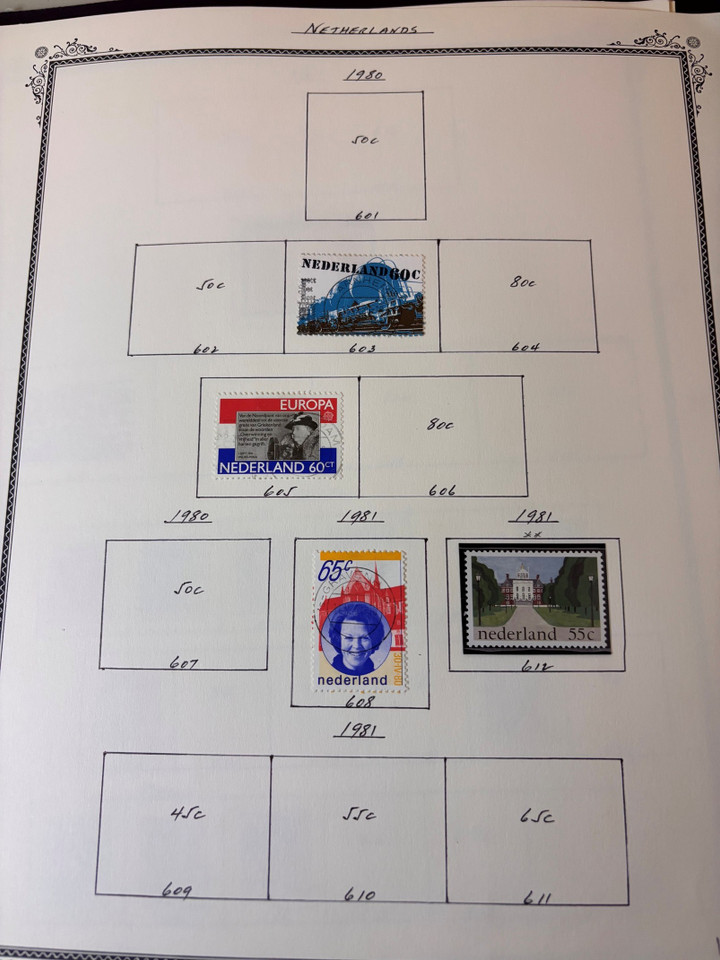 NETHERLANDS - Mint and Used Collection, 1934-1984, with Rembrandt Semi-Postal Set - 9001315