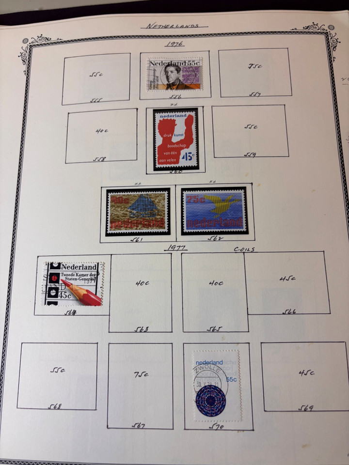 NETHERLANDS - Mint and Used Collection, 1934-1984, with Rembrandt Semi-Postal Set - 9001315