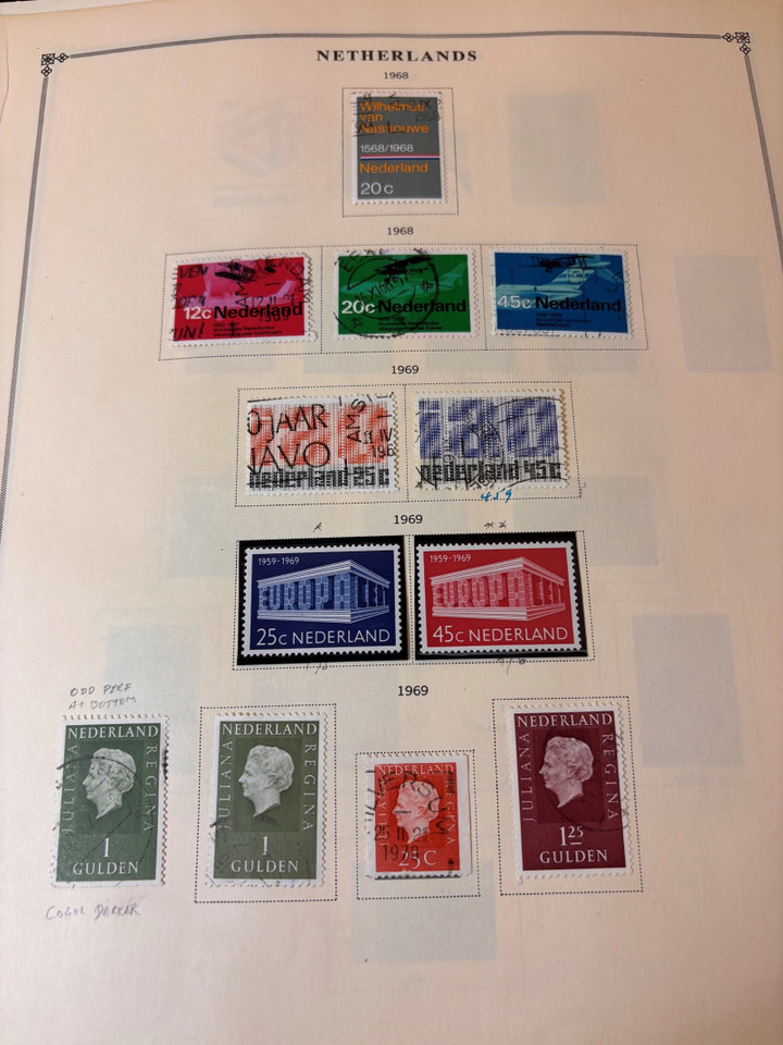 NETHERLANDS - Mint and Used Collection, 1934-1984, with Rembrandt Semi-Postal Set - 9001315
