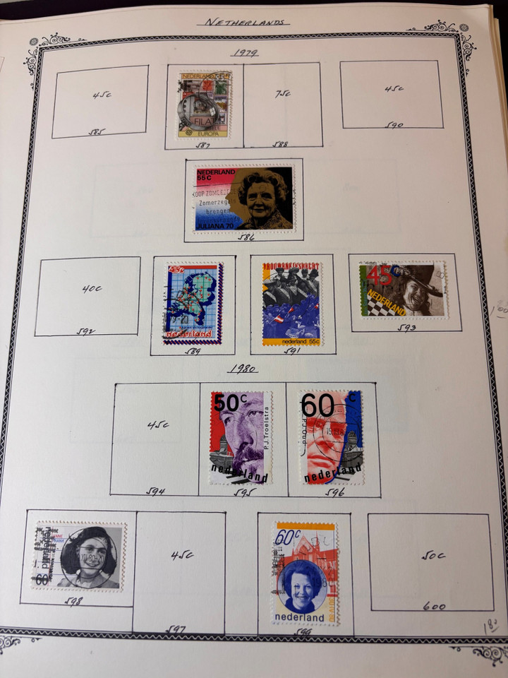 NETHERLANDS - Mint and Used Collection, 1934-1984, with Rembrandt Semi-Postal Set - 9001315