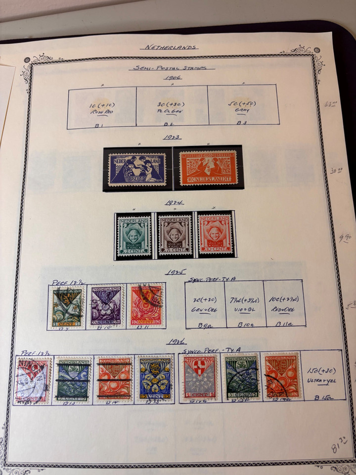 NETHERLANDS - Mint and Used Collection, 1934-1984, with Rembrandt Semi-Postal Set - 9001315