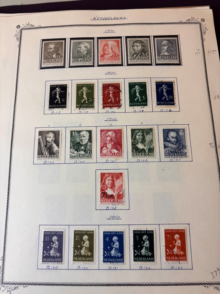 NETHERLANDS - Mint and Used Collection, 1934-1984, with Rembrandt Semi-Postal Set - 9001315