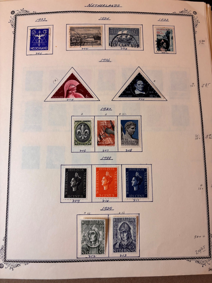 NETHERLANDS - Mint and Used Collection, 1934-1984, with Rembrandt Semi-Postal Set - 9001315