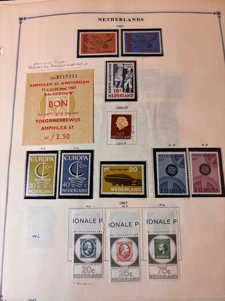 NETHERLANDS - Mint and Used Collection, 1934-1984, with Rembrandt Semi-Postal Set - 9001315