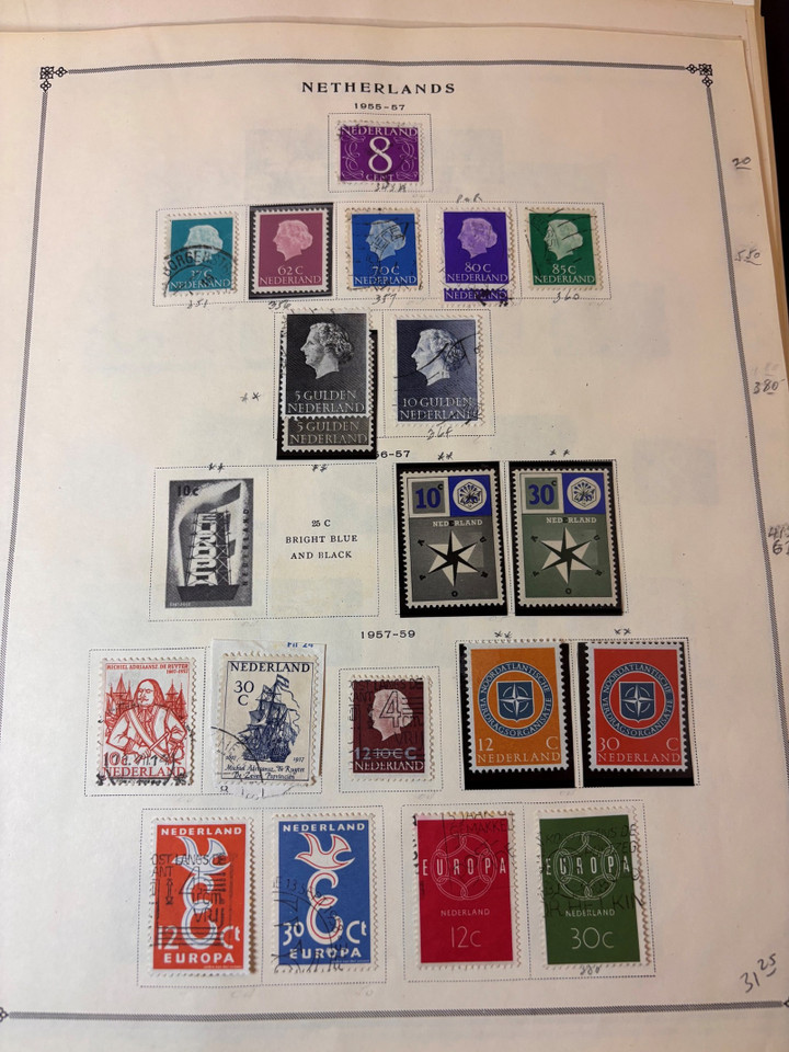 NETHERLANDS - Mint and Used Collection, 1934-1984, with Rembrandt Semi-Postal Set - 9001315