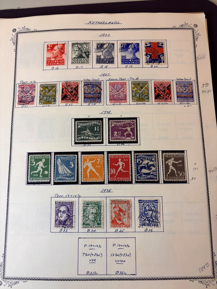 NETHERLANDS - Mint and Used Collection, 1934-1984, with Rembrandt Semi-Postal Set - 9001315