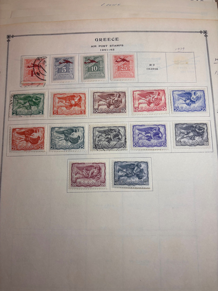 GREECE - Mint and Used Collection, 1861-1983, $2,040 Scott CV - 9001221