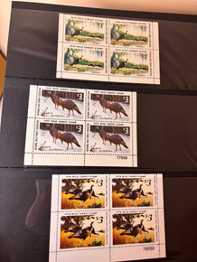 DUCKS, TURKEYS, AND BOATS - Federal and State Wildlife Stamps Plus Coast Guard Boating Issues – 426092