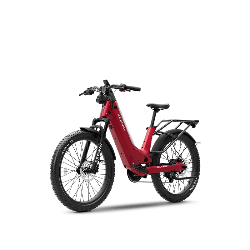 Segway Xafari Red fat tire electric bike