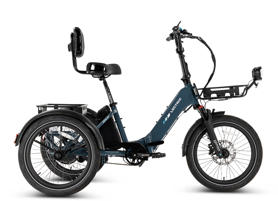 Lectric XP Trike2 750 Dusk Blue electric trike