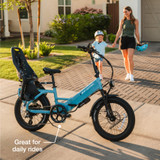 XP4 750 Step-Thru Raindrop Blue eBike [Lectric]