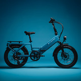 XP4 750 Step-Thru Raindrop Blue eBike [Lectric]
