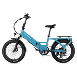XP4 750 Step-Thru Raindrop Blue eBike [Lectric]