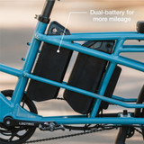 XPedition2 Raindrop Blue Long-Range Dual-Battery eBike [Lectric]