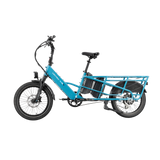 XPedition2 Raindrop Blue Long-Range Dual-Battery eBike [Lectric]