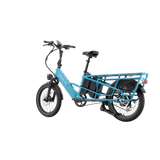 XPedition2 Raindrop Blue Long-Range Dual-Battery eBike [Lectric]